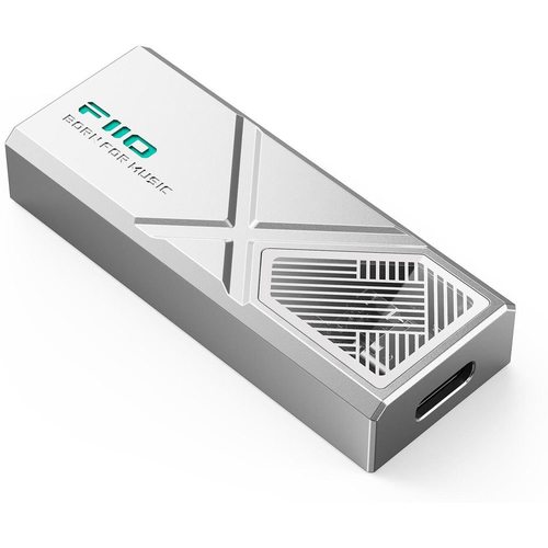 Портативный усилитель и ЦАП FiiO KA13 (серебристый)