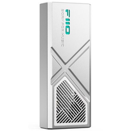 Портативный усилитель и ЦАП FiiO KA13 (серебристый)