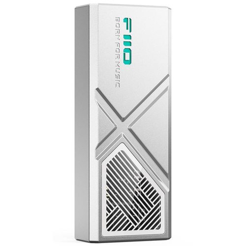 Портативный усилитель и ЦАП FiiO KA13 (серебристый)