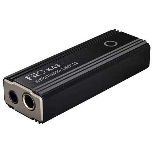 Портативный усилитель и ЦАП FiiO KA3 (черный)
