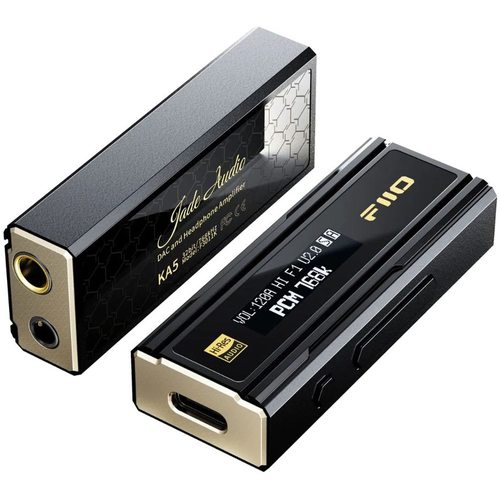 Портативный усилитель и ЦАП FiiO KA5 (черный)