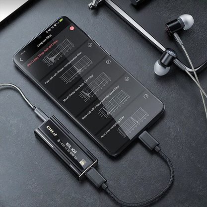 Портативный усилитель и ЦАП FiiO KA5 (черный)