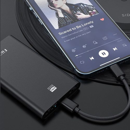 Кабель FiiO LT-LT1 Type-C to Lightning (черный)