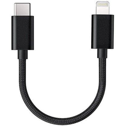 Кабель FiiO LT-LT1 Type-C to Lightning (черный)