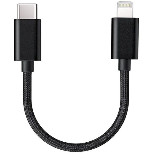 Кабель FiiO LT-LT1 Type-C to Lightning (черный)