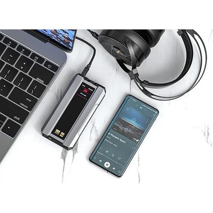 Портативный усилитель и ЦАП FiiO Q15 (титан)