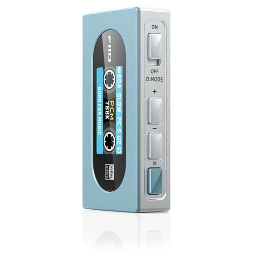 Портативный усилитель и ЦАП FiiO KA15 (голубой)