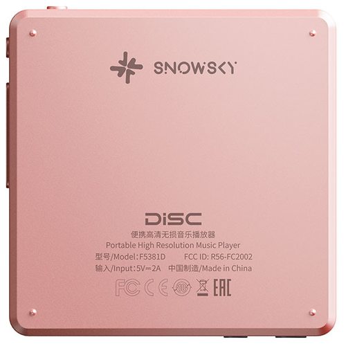 Плеер FiiO DISC (розовый)