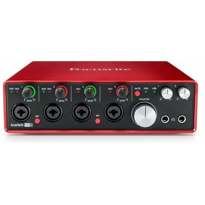 Звуковая карта (аудиоинтерфейс) Focusrite Scarlett 18i8