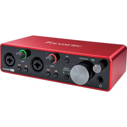 Звуковая карта (аудиоинтерфейс) Focusrite Scarlett 2i2 Studio (3rd gen)