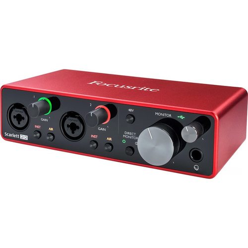 Звуковая карта (аудиоинтерфейс) Focusrite Scarlett 2i2 Studio (3rd gen)
