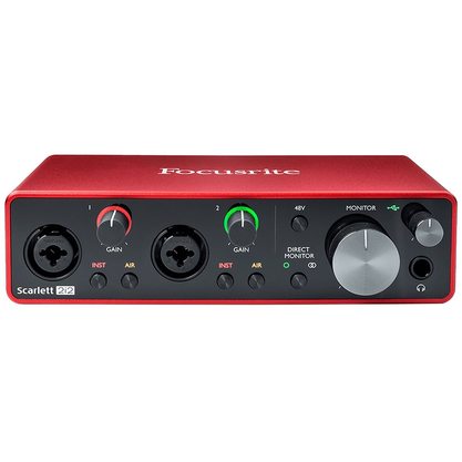 Звуковая карта (аудиоинтерфейс) Focusrite Scarlett 2i2 (3rd gen)