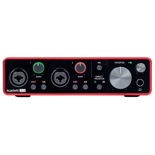 Звуковая карта (аудиоинтерфейс) Focusrite Scarlett 2i2 (3rd gen)
