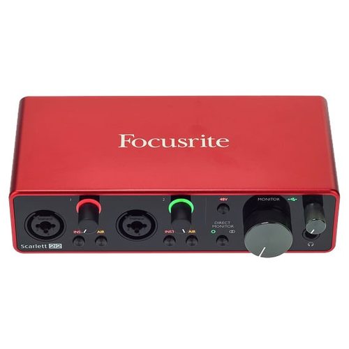 Звуковая карта (аудиоинтерфейс) Focusrite Scarlett 2i2 (3rd gen)