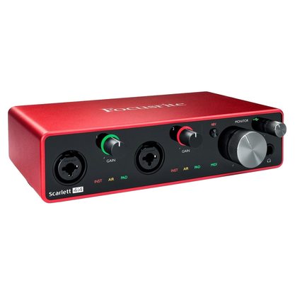 Звуковая карта (аудиоинтерфейс) Focusrite Scarlett 4i4 (3rd gen)