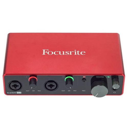 Звуковая карта (аудиоинтерфейс) Focusrite Scarlett 4i4 (3rd gen)