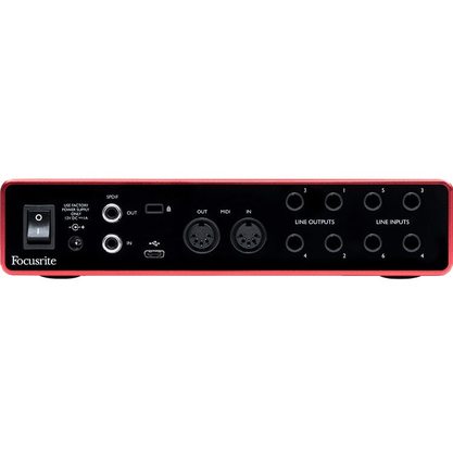 Звуковая карта (аудиоинтерфейс) Focusrite Scarlett 8i6 (3rd gen)