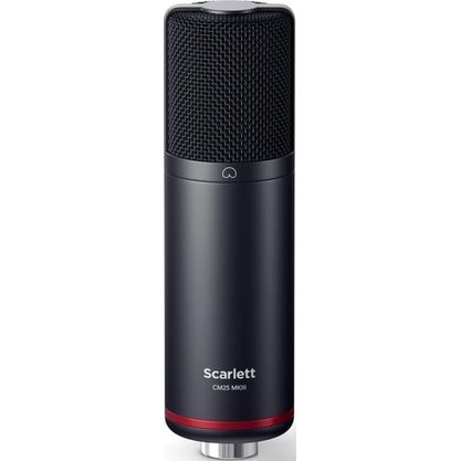 Набор для звукозаписи Focusrite Scarlett 2i2 Studio (4rd gen) Студийный комплект (Scarlett 2i2, наушники SH-450, микрофон CM25 MkIII, ПО, микрофонный кабель)