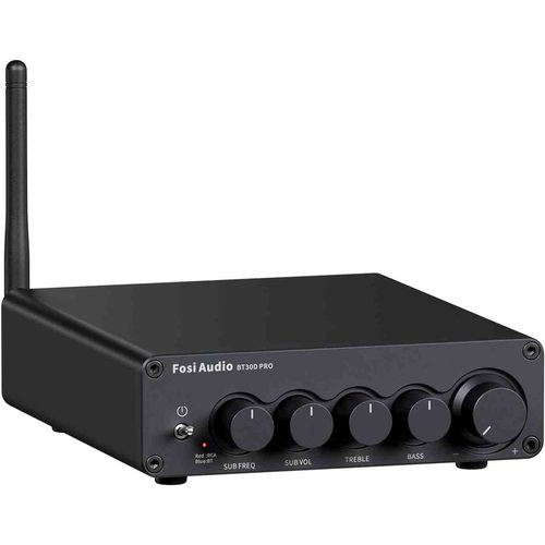 Стационарный усилитель и ЦАП Fosi Audio BT30D Pro