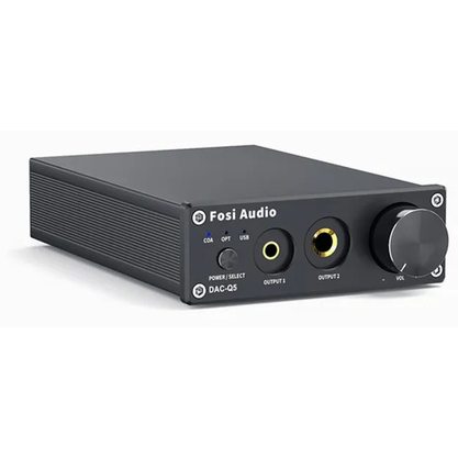 Портативный усилитель и ЦАП Fosi Audio Q5