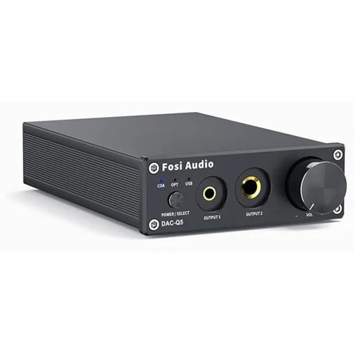 Портативный усилитель и ЦАП Fosi Audio Q5