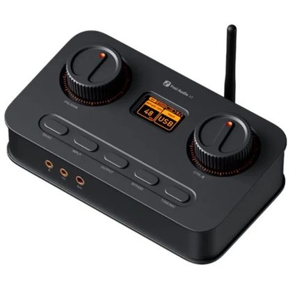 Стационарный усилитель и ЦАП Fosi Audio K7 (черный)
