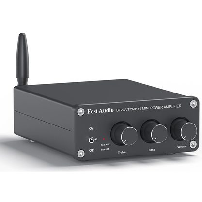 Портативный усилитель и ЦАП Fosi Audio BT20A