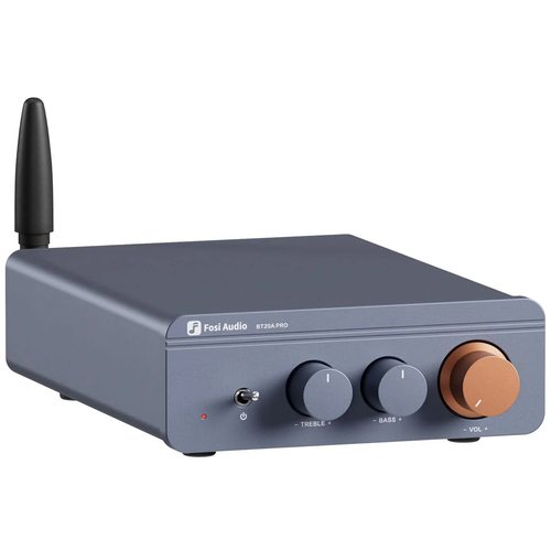 Портативный усилитель и ЦАП Fosi Audio BT20A Pro (32V/5A) (синий)