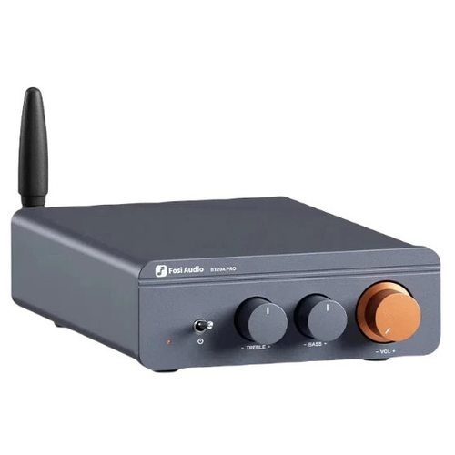 Портативный усилитель и ЦАП Fosi Audio BT20A Pro (32V/5A) (серый)