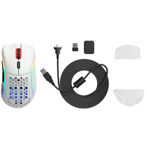 Игровая мышка Glorious Model D Minus Wireless Matte (белый)