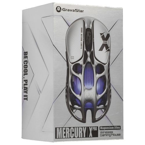 Игровая мышка Gravastar Mercury X Interstellar Silver