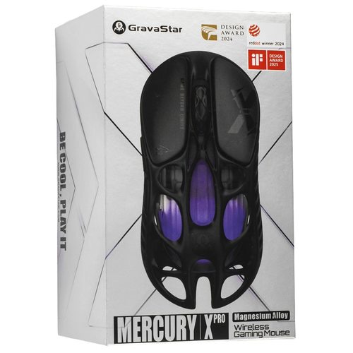 Игровая мышка Gravastar Mercury X Galaxy Black
