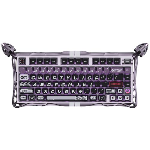 Игровая клавиатура Gravastar Mercury V75 Pro Iron Purple