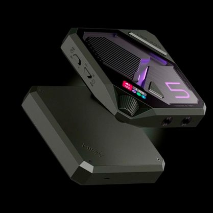 Портативный усилитель и ЦАП HIBY FD5 (черный)