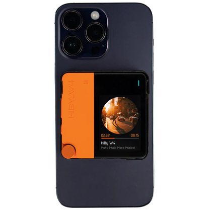 Портативный усилитель и ЦАП Hiby W4 + MagSafe (оранжевый)