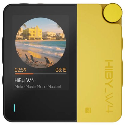 Портативный усилитель и ЦАП Hiby W4 + MagSafe (желтый)