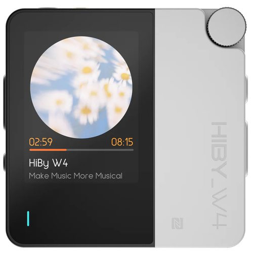 Портативный усилитель и ЦАП Hiby W4 + MagSafe (белый)