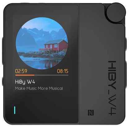 Портативный усилитель и ЦАП Hiby W4 + MagSafe (черный)