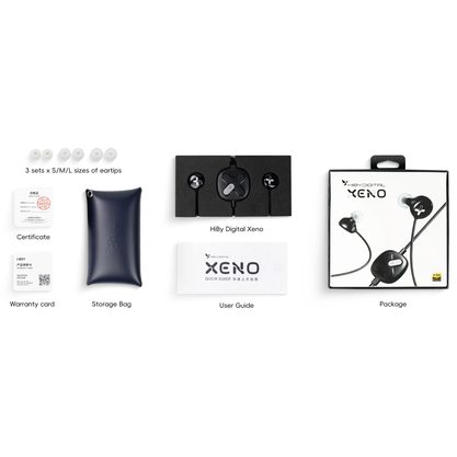 Наушники Hiby XENO с микрофоном (черный)