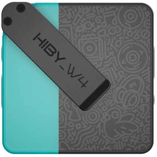 Портативный усилитель и ЦАП Hiby W4 (синий)