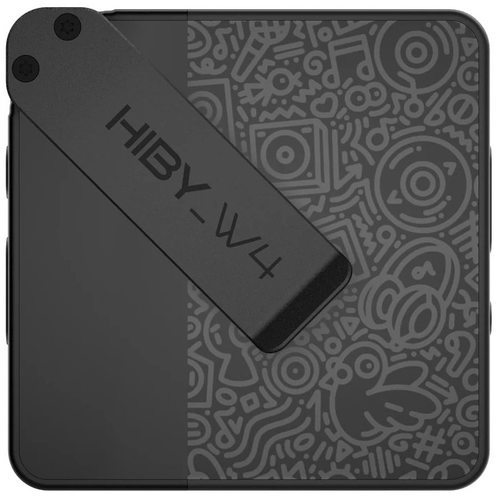 Портативный усилитель и ЦАП Hiby W4 + MagSafe (черный)