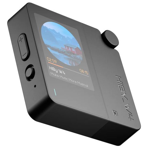 Портативный усилитель и ЦАП Hiby W4 (черный)