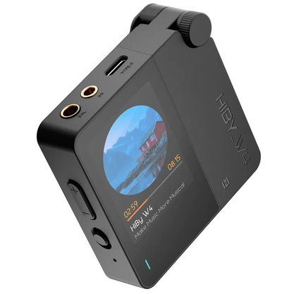 Портативный усилитель и ЦАП Hiby W4 (черный)
