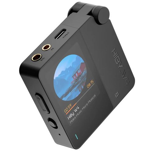 Портативный усилитель и ЦАП Hiby W4 (черный)