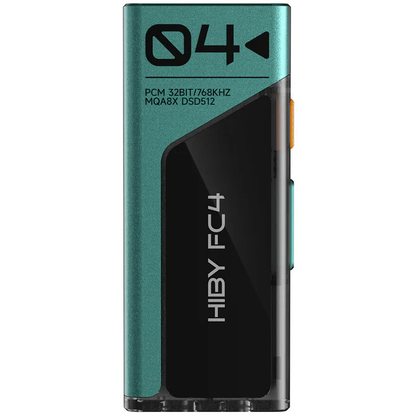 Портативный усилитель и ЦАП Hiby FC4 USB (с дисплеем) (зеленый)