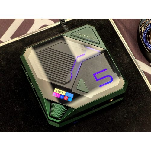 Портативный усилитель и ЦАП HIBY FD5 (черный)