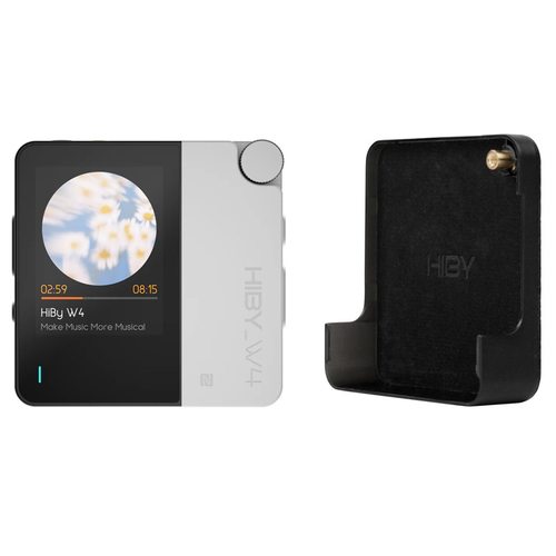 Портативный усилитель и ЦАП Hiby W4 + MagSafe (белый)
