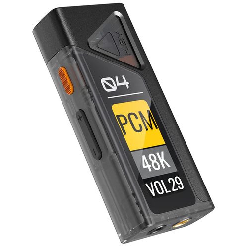 Портативный усилитель и ЦАП Hiby FC4 USB (с дисплеем) (черный)