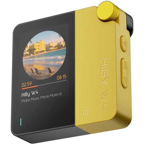 Портативный усилитель и ЦАП Hiby W4 + MagSafe (желтый)