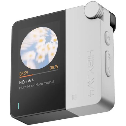 Портативный усилитель и ЦАП Hiby W4 + MagSafe (белый)